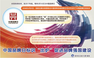 慶賀“中國品牌日”標(biāo)識出爐，積極響應(yīng)號召創(chuàng)品牌