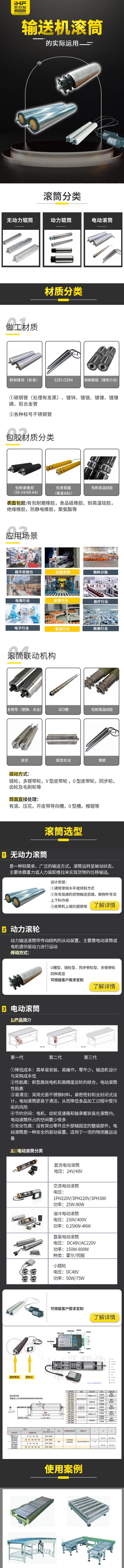 「產(chǎn)品知識(shí)」輸送機(jī)滾筒的實(shí)際運(yùn)用，你知道嗎?