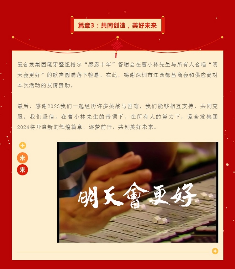 篇章3：共同創(chuàng)造，美好未來(lái)